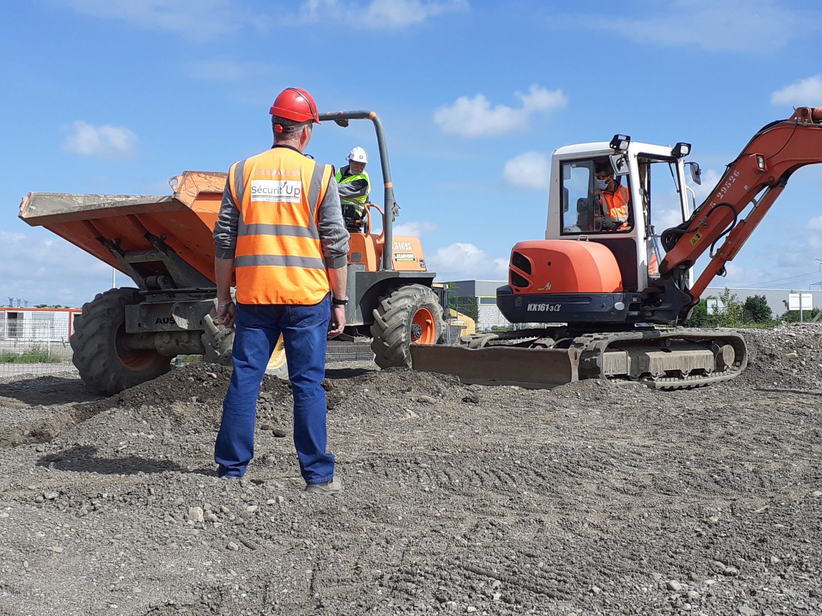 SÉCURIT’UP, formations CACES engins de chantier